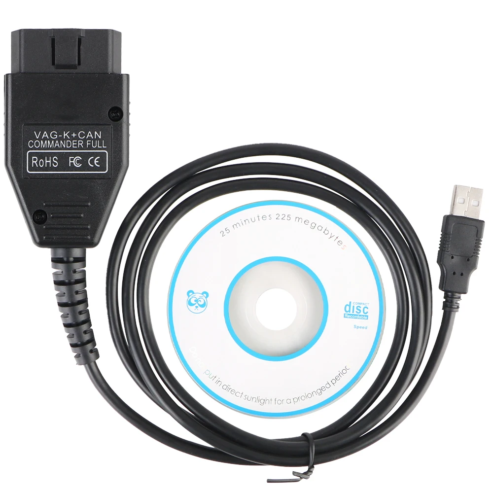 Commander 1.4 VAG K + CAN Con FT232RL PIC18F25K80 Cavo Chip per VW/AUDI OBD2 Strumenti Diagnostici OBDII Scanner Accessori Auto