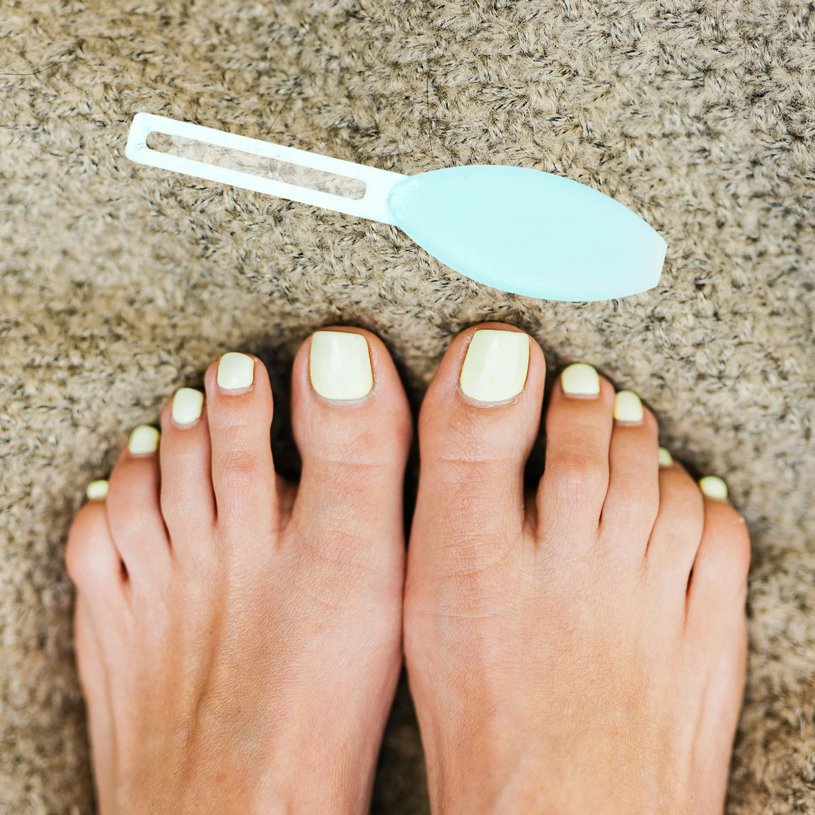 2pcs Dead Skin Remover Foot Pedicure Tool Dual-Sided Exfoliating Stone Scraper For Callus Removal Portable Lightweight Manicure