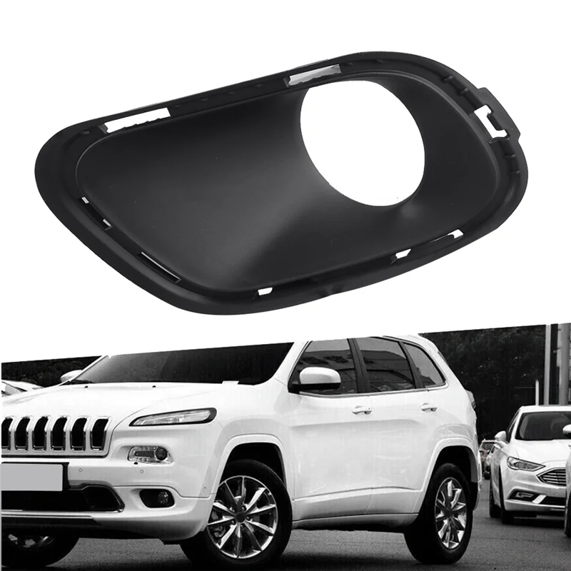 68203220AA 68203221AA coppia paraurti fendinebbia fendinebbia guida copertura lunetta Trim L + R per Jeep Cherokee 2014-2018