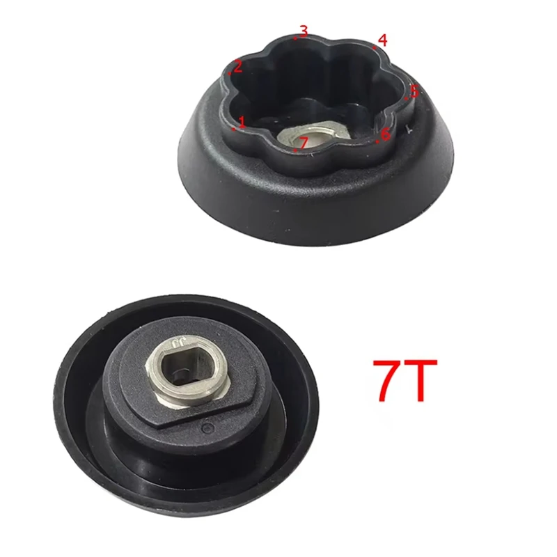 Promotion! 2Set Blender Blade Drive Wheel 7 Gear For Monsieur Cuisine SKMK 1200 C2 / C3 / D4 / E5 Guide Coupling