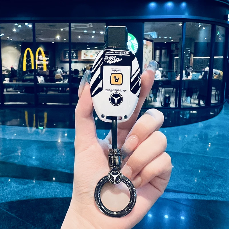 

Key Case Cover 2/3Button Shell Fob for Mercedes Benz W204 W463 W176 W251 W205 A200 A260 A C R G Class GLA CLA GLK GLC CLS