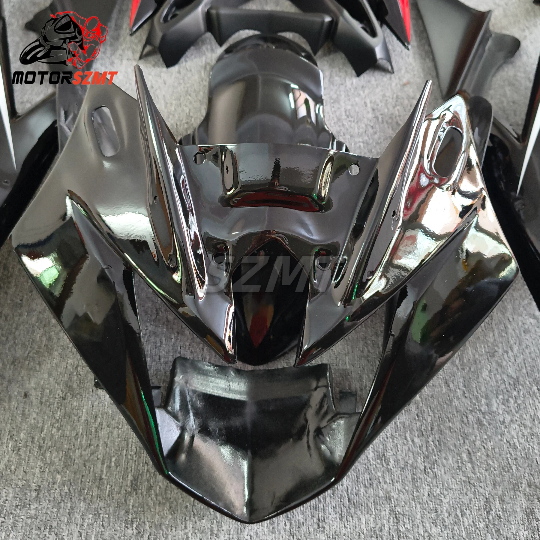 

Motorcycle Fairing Kit Bodywork Set High Quality ABS Injection Bright Black Fit For FZ6 Fazer FZ6R FZ-6R 2009-2015