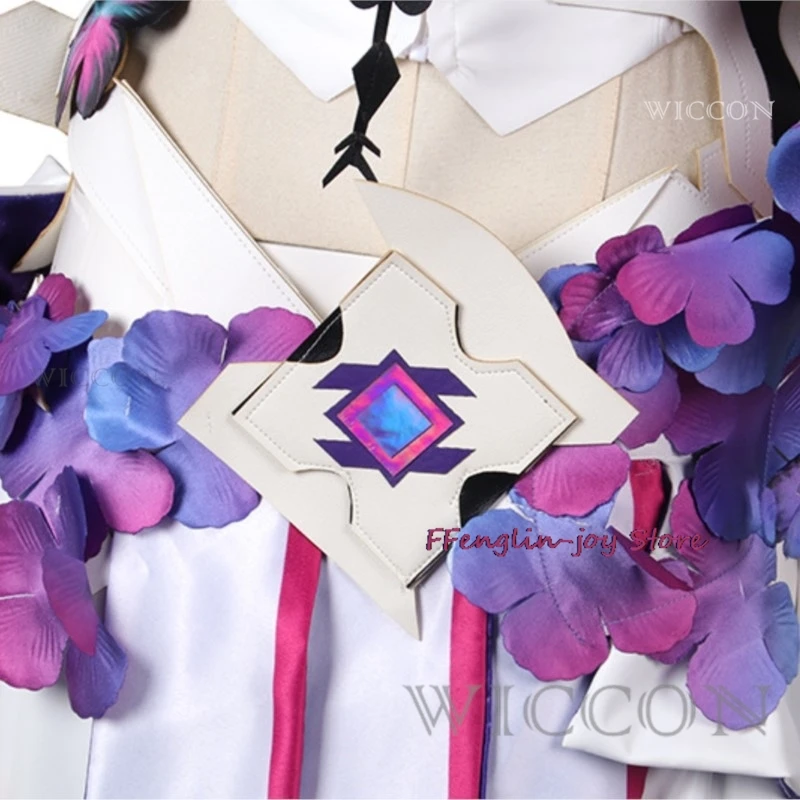 Perruque de Cosplay de Kiana Kaslana Herrscher de Flamescion, Costume du Jeu Honkai Impact merveilleuse