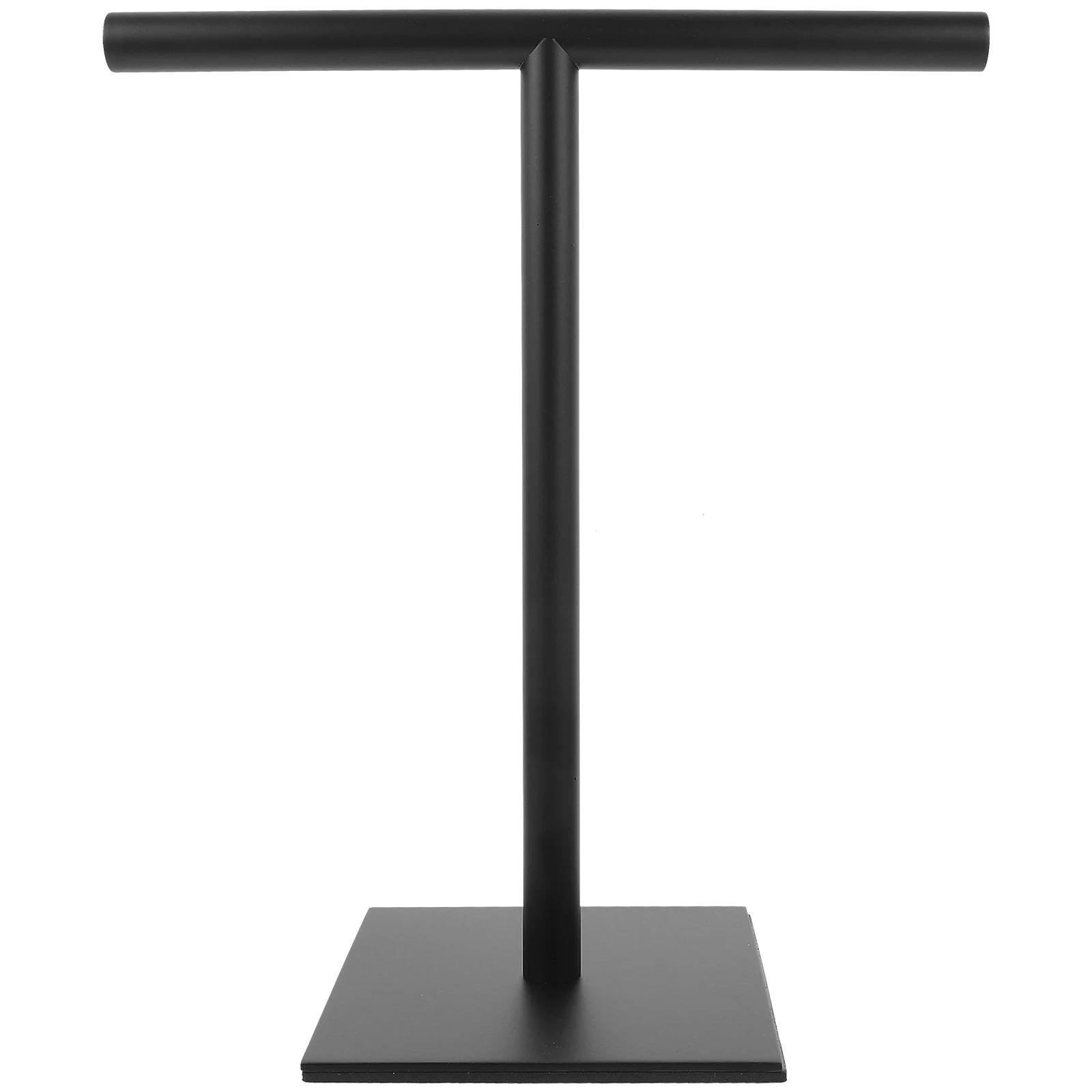 

Stainless Steel Hand Towel Holder Stand Vertical T-Shaped Stable Base Countertop Bathroom Kitchen Towel Rack Storage Organizer