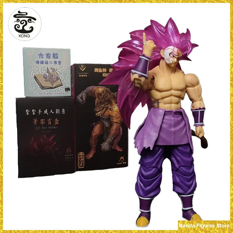 Original Beast God Kong Studio Dragon Ball Pink Goku Zamasu 034 In Stock Anime Action Collection Figures Model Toys ﻿