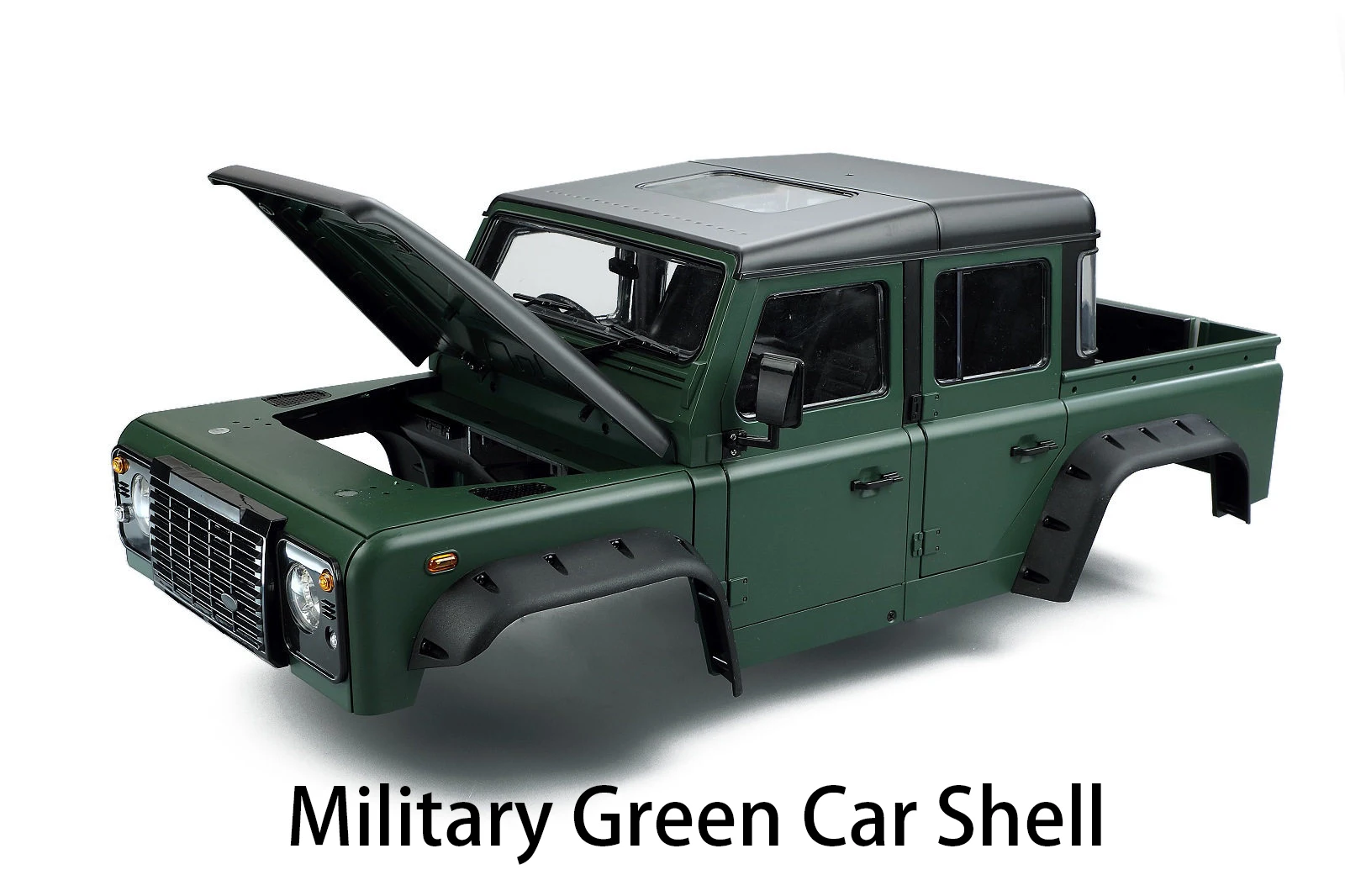 1: 10 Simulation D130 Good Pickup Hard Shell SCX10 90046 TRX4 Remote Control Car Hard Shell 313