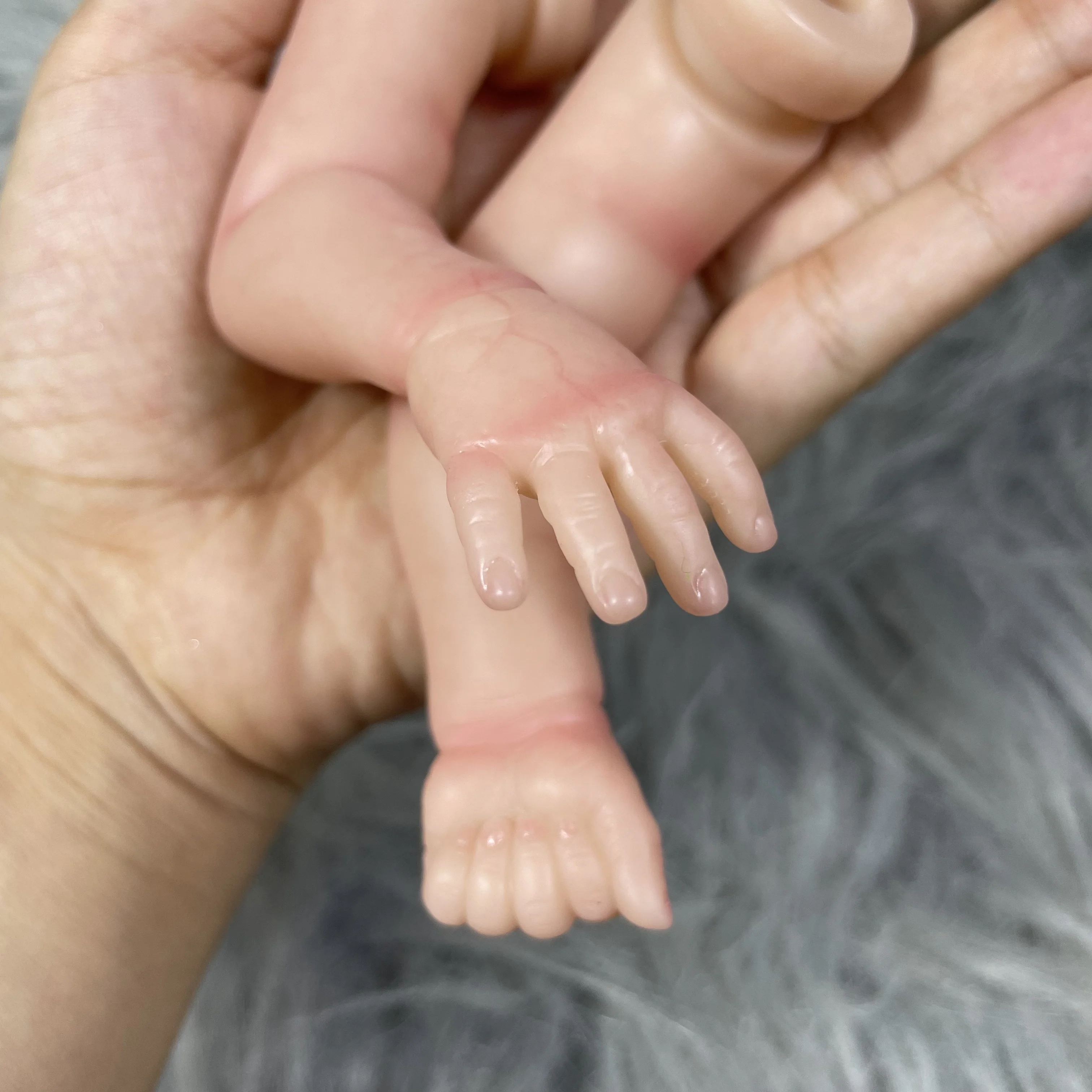 12 Inches Mini Reborn kit Luna Already Painted Reborn Baby Vinyl