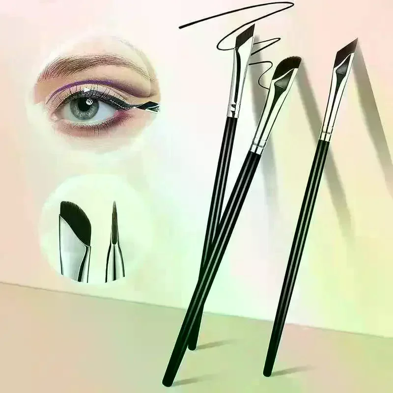 /ACR/Eyeliner Brush Set With Tilted Fine Blade For Precise Application And All Skin Types For Makeup 5Pcs