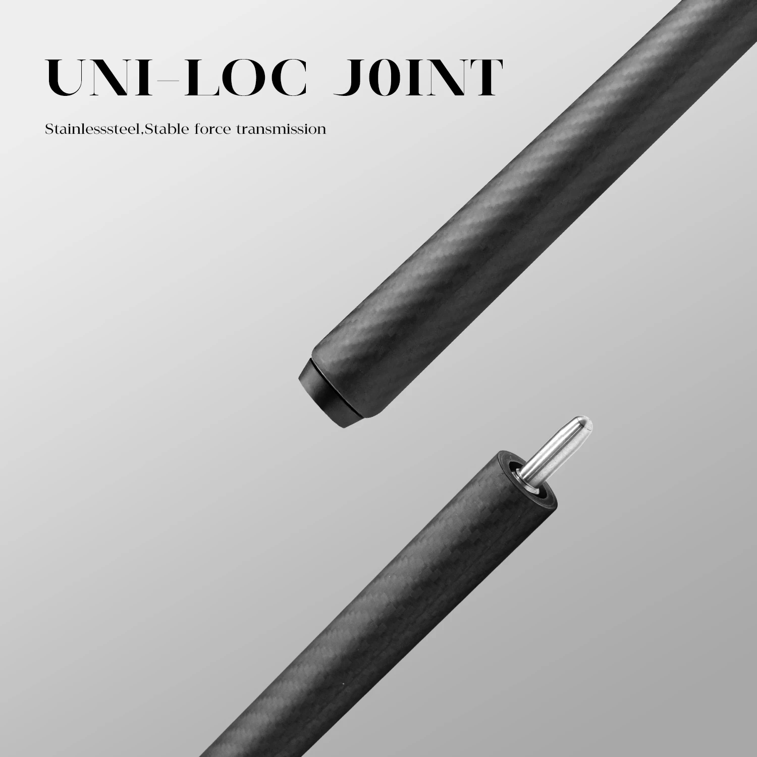 

Uni-Loc carbon fiber cue butt