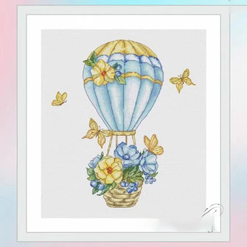 508 Kreuzstich-Set, Sets für Stickerei, Kreuzstich, Kreuzstich, komplettes Kit, Stich-Kreuzstich-Set, Nadel, Kunst und Handwerk, DIY