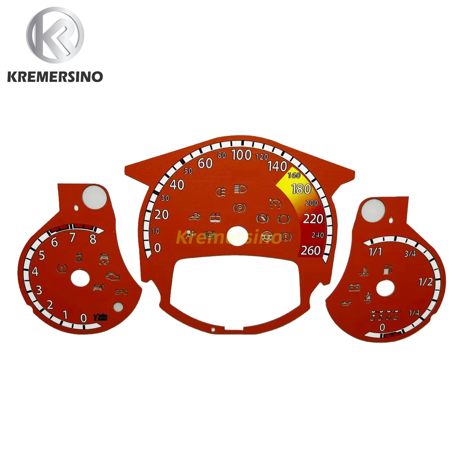 Instrument Panel Dashboard Sticker Trim Sticker For Volkswagen Beetle With Three Instrument Dashboard Layer Sticker