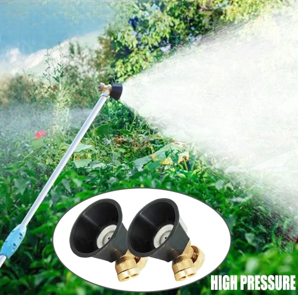 

High pressure Pesticide Sprayer Nozzle Watering Adjustable Irrigation Air Vortex Nozzle Agricultural Gardening Pest Control 2025