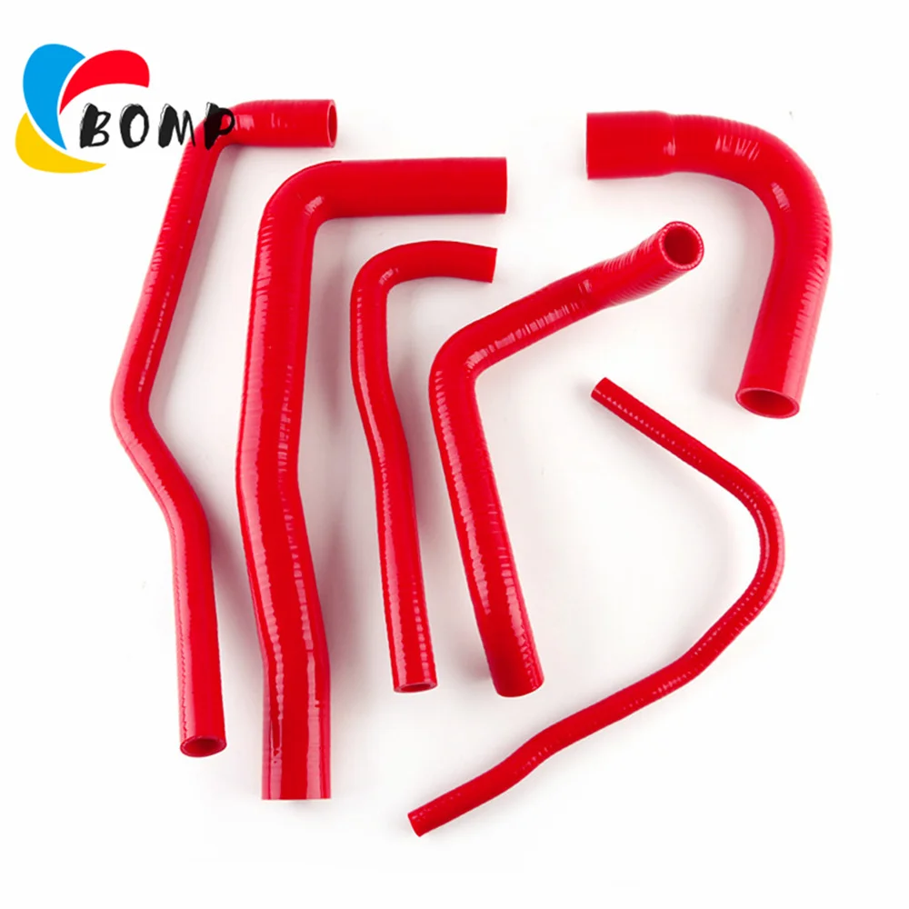 

For SAAB 9000 B234 2.3L '84-'98; 900/9-3 B204 2.0L '94-'02 AERO Silicone Radiator Coolant Hose(6pcs)