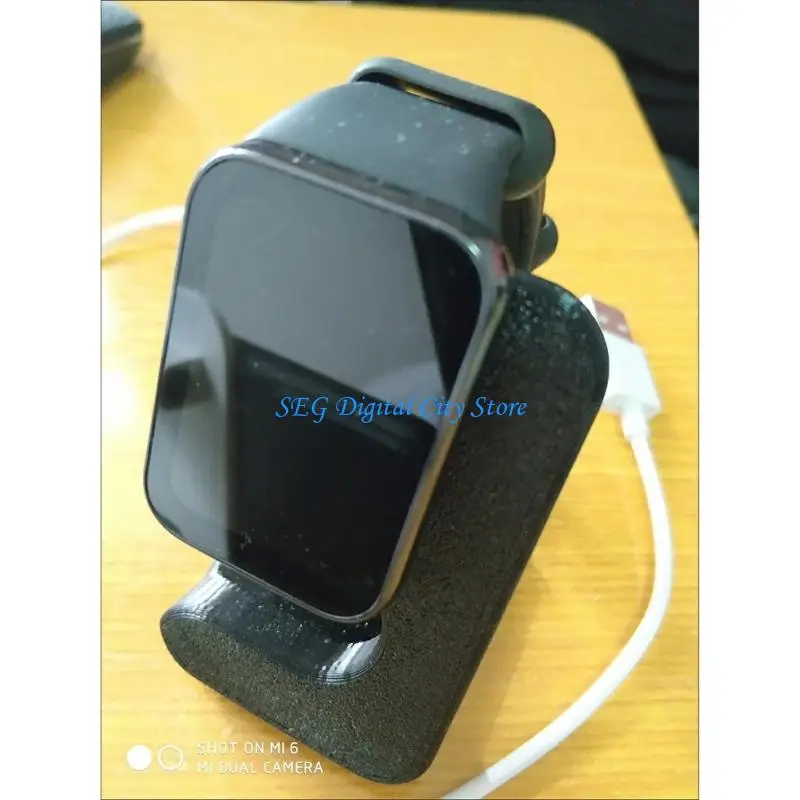 

U75B Charging Dock Desktop Smartwatch Stand for Band 9 Plastic Charging Dock Station (Charging Cable NOT Include)