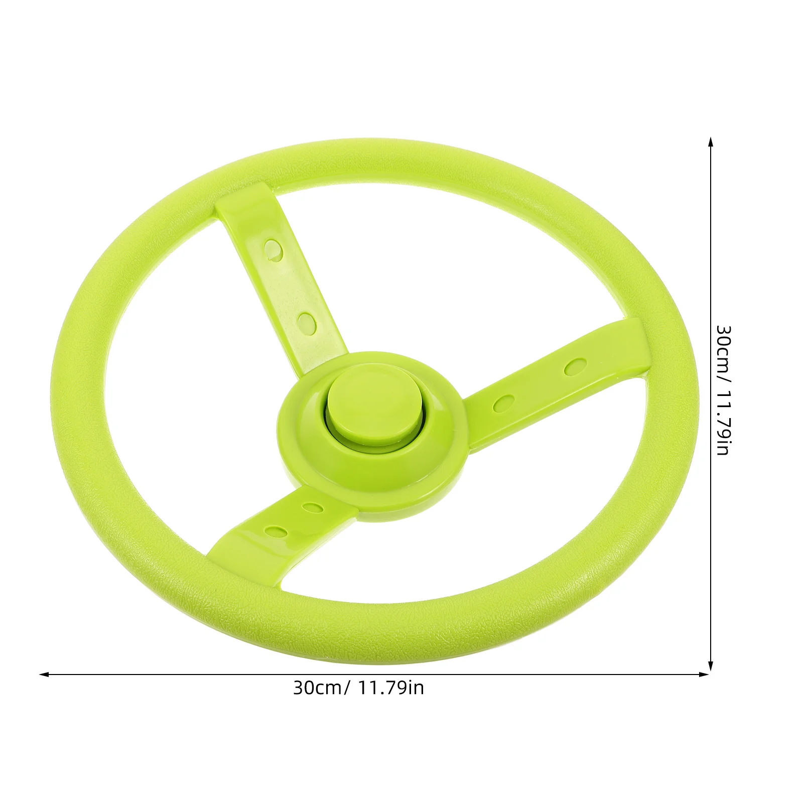 Roda Kemudi Anak-anak Simulasi Mengemudi Struktur Bulat Pegangan Stabil Dalam Ruangan Luar Ruangan Roda Kemudi Bermain Peran