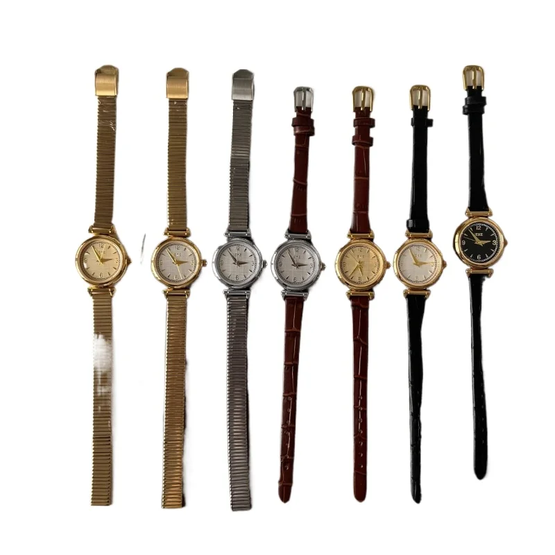 Reloj clásico de tendencia para mujer, elegante, sencillo, Retro, exquisito, resistente al agua, reloj de cuarzo, regalo de cumpleaños para estudiante