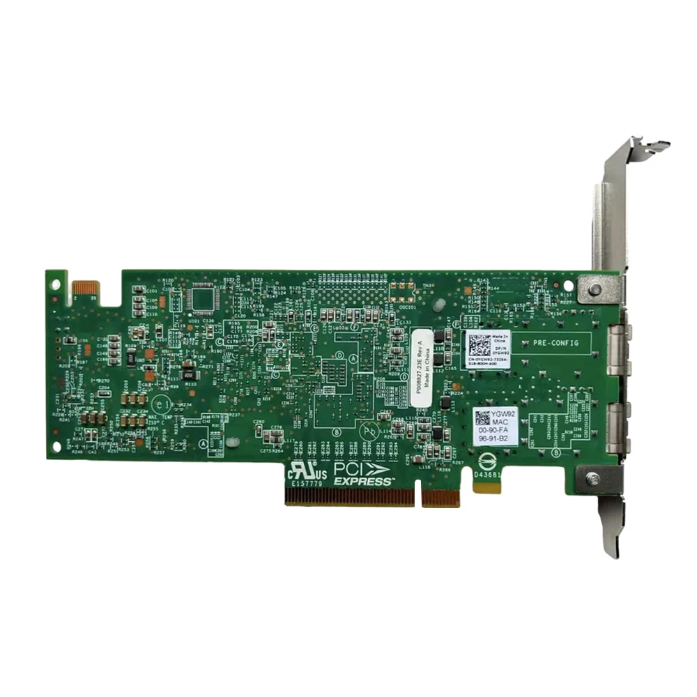 Imagem -02 - Adaptador Ethernet com Porta Dupla Rede Convergente Sfp Mais Oce14102 10 Gbps 0ygw92 Ygw92 06fc2y 6fc2y Original