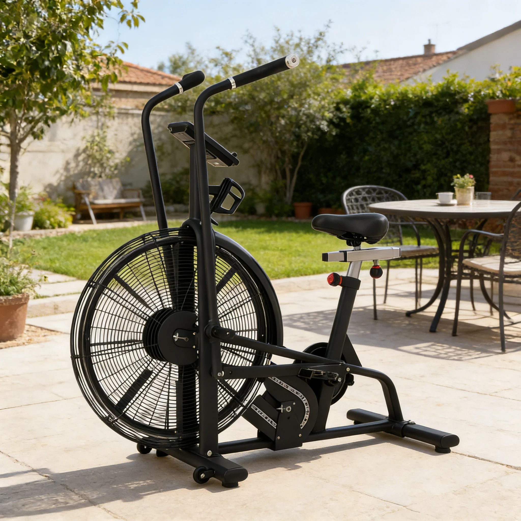 Factory Direct Premium Exercise Bikes Fan Exercise Equipment Fan Bike Heavy Duty for Commercial Gym Use view 3