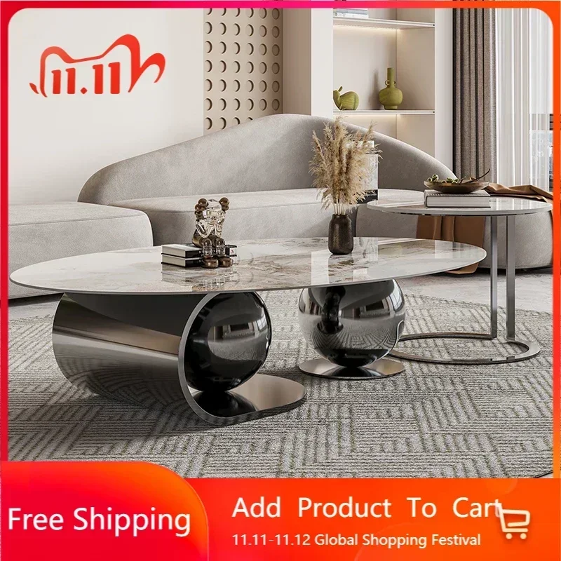 Corner Tables Side Bed Living Room Table Center Rooms Coffee Furniture Dining Folding Home Tv Mesa De Centro Home Furniture