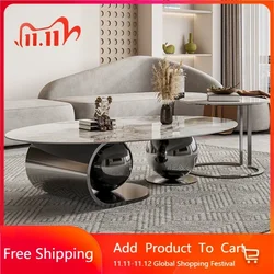 Corner Tables Side Bed Living Room Table Center Rooms Coffee Furniture Dining Folding Home Tv Mesa De Centro Home Furniture