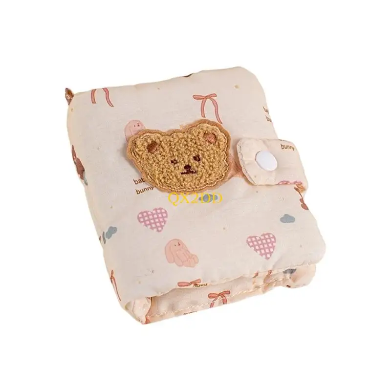 يتضمن كتاب ذكريات ألبوم صور الأطفال QX2D كارتون بير 20 صفحة لصور مقاس 3 بوصات لتوثيق نمو الأطفال الصغار