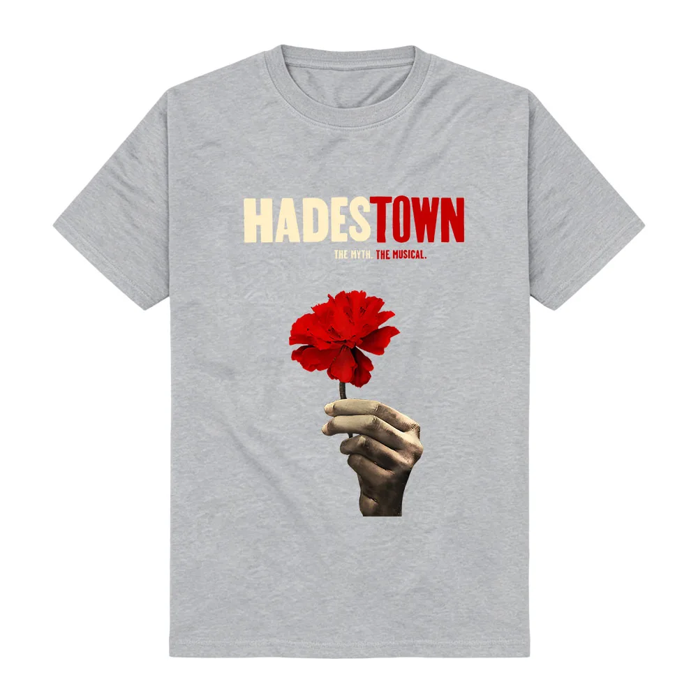 Hadestown: The Musical Tees Baumwoll-Kurzarm-Sommer-T-Shirts für Damen, lässiges Modedesign, Grafikdruck, Merch-Shirt, Unisex-Top – Detail 3