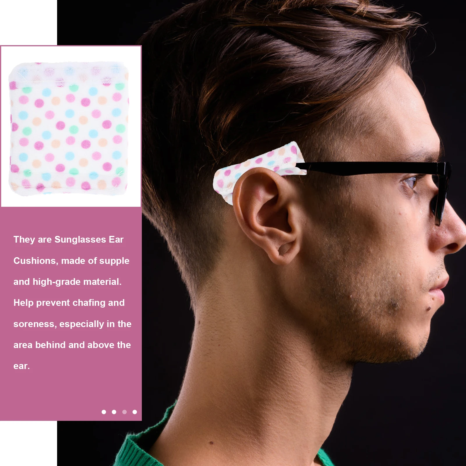 

Sunglasses Ear Pads Protective Protectors Eyeglass Sleeves Cushions for Ears Wraps