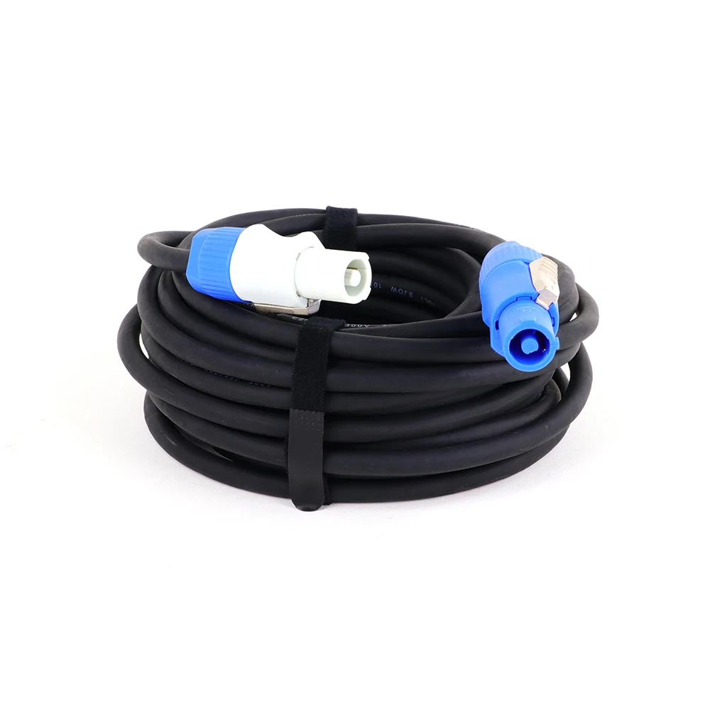 1pc 3x1.5mm²/2.5mm² Powercon Power Cable Beam Moving Head Light Extension Cord for Stage Light/LED Screen,Audio Video Equipment