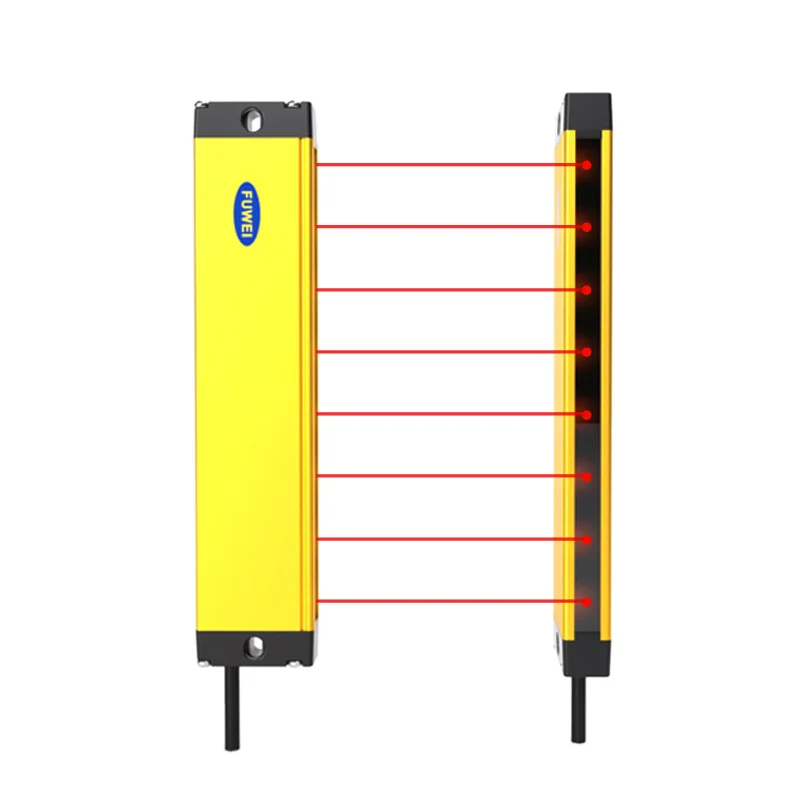 FGM-CBD15-4410-NC-2 DC24V  NPN PNP Output Finger Detection Safety Infrared Safety Light Curtain Sensor