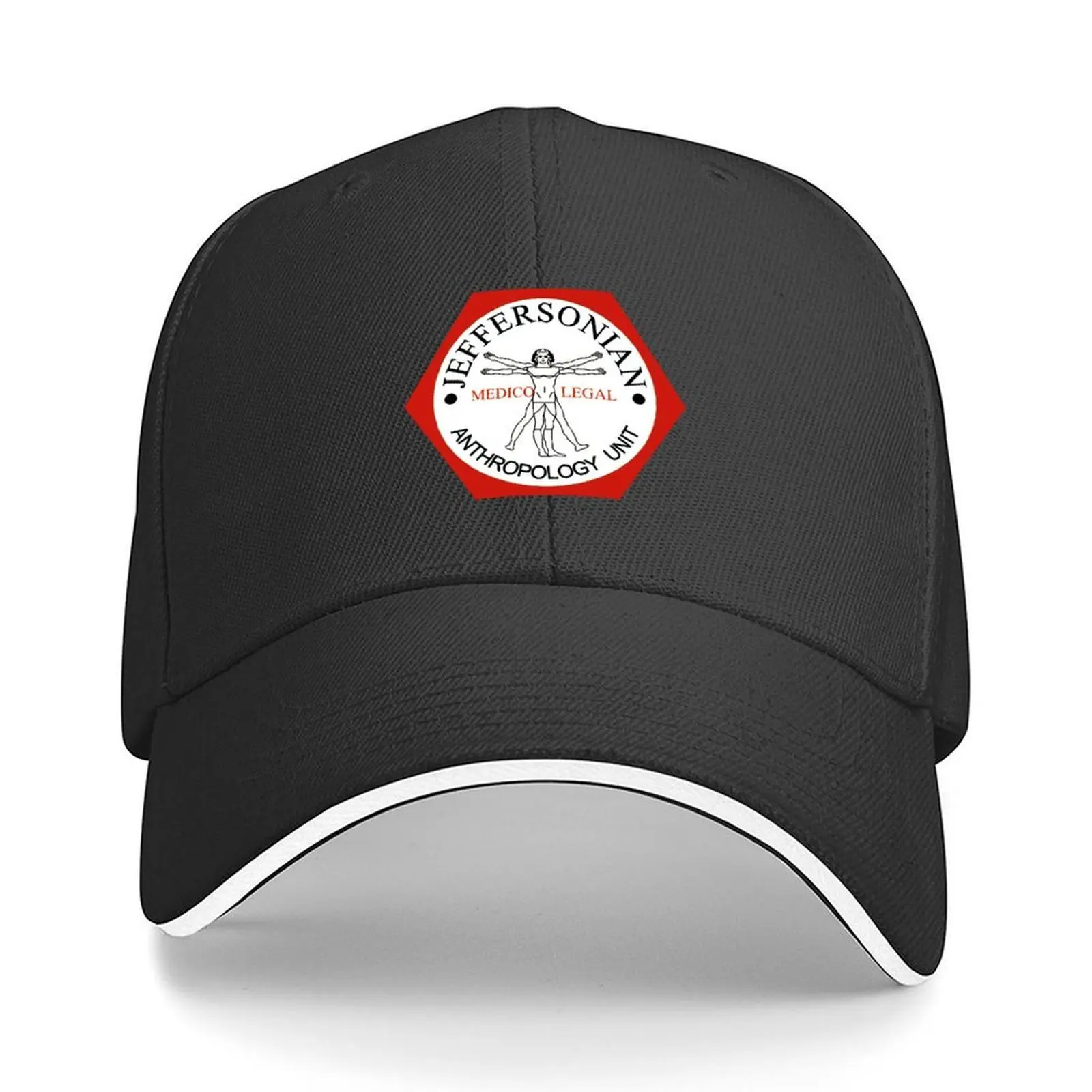 

BONES - Jeffersonian Institute Intern Logo Baseball Cap Hood luxury caps derby hat Beach Women's Beach Visor Men's