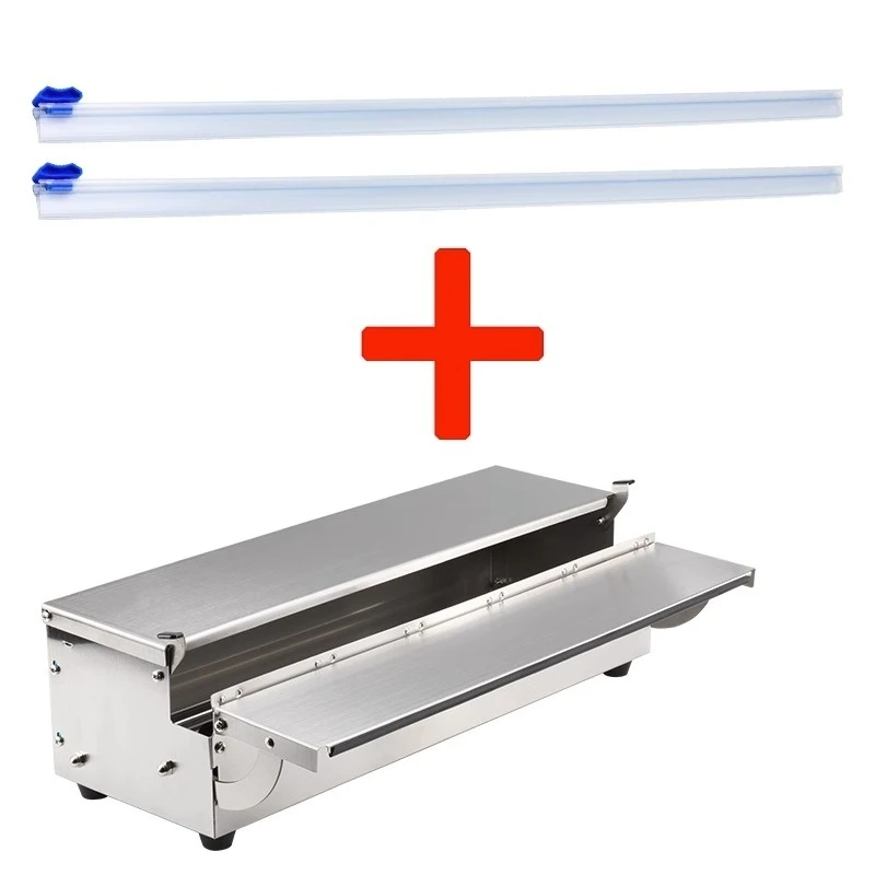 Supermarché commercial ménage fruits cling film machine d'emballage machine de cachetage film cling laminage machine cling film cutter