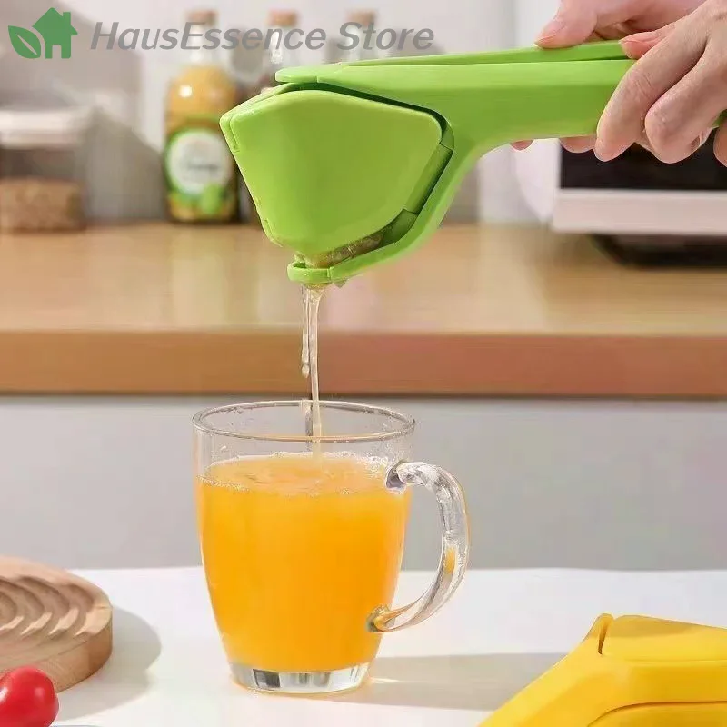 ※Premium Lemon Squeezer Effortless Hand Citrus Press Food-grade Plastic Manual Juicer Squeezer For Lemon Lime Cirtus Oran