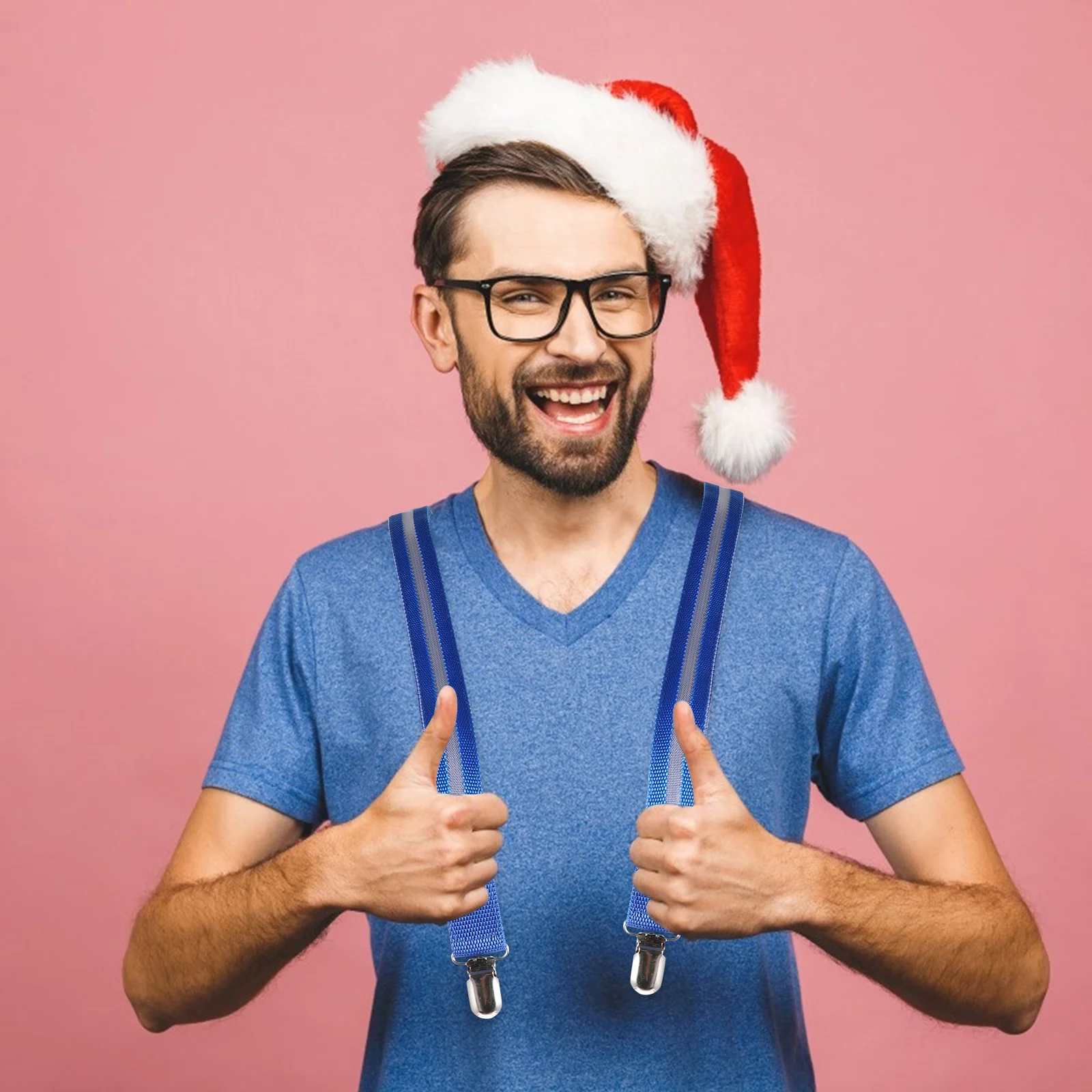 1 قطعة LED مضيئة الحمالة كليب على قابل للتعديل توهج حبال حزام للحزب زي ملحق هالوين تأثيري أداء الحدث #5