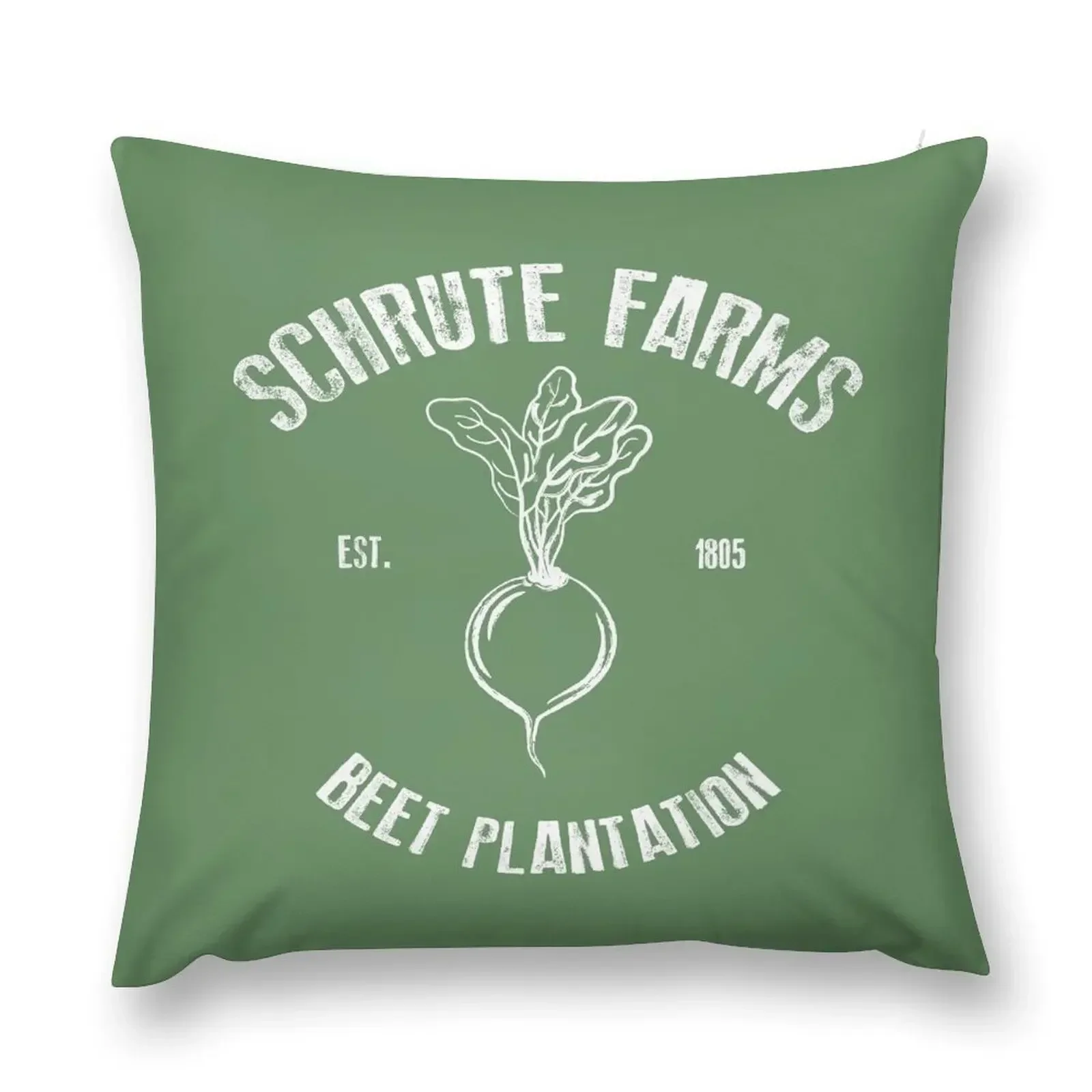 Schrute Beet Plantation Throw Pillow autumn decoration sleeping pillows autumn pillowcase pillow