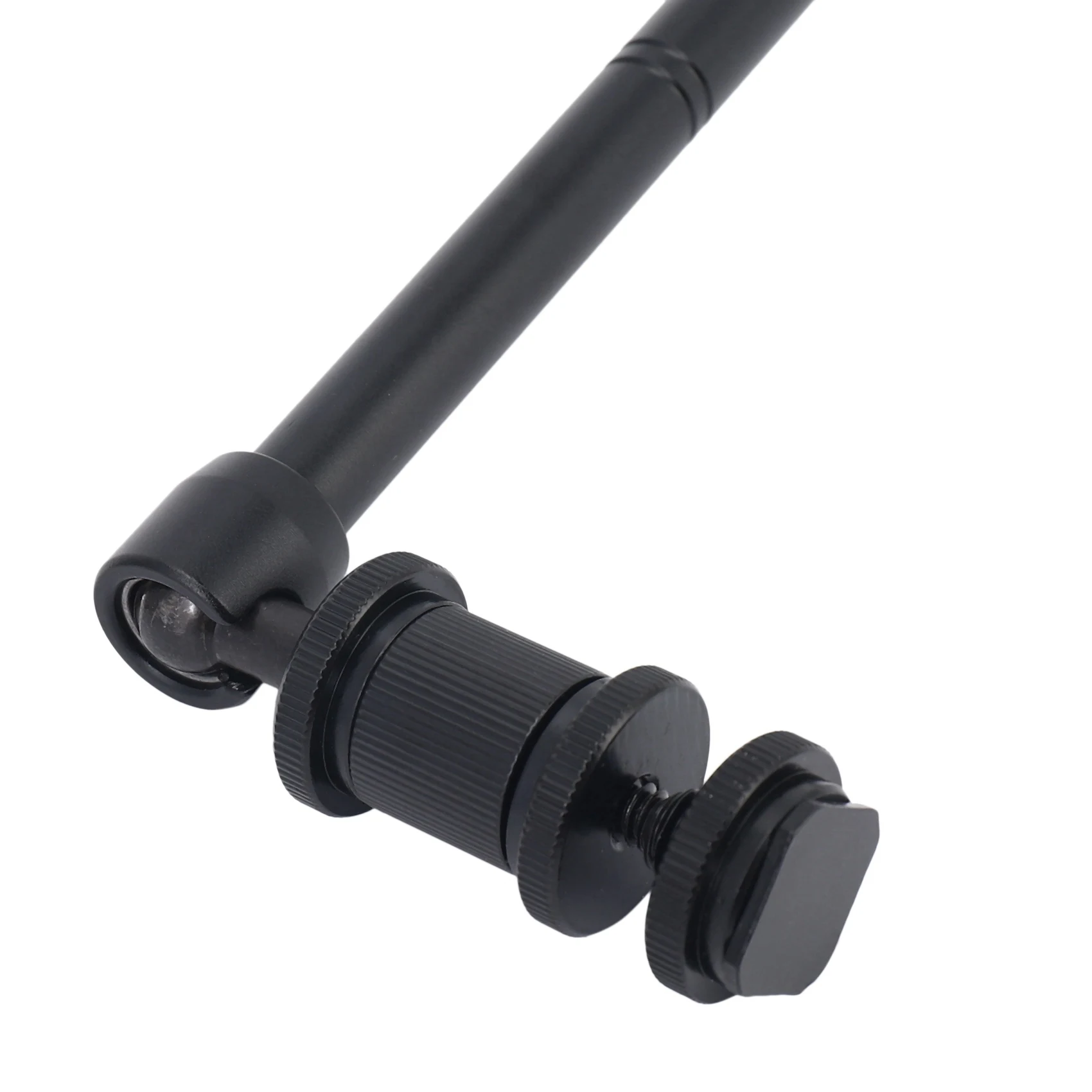 ABRI-2X 20Inch Adjustable Articulating Friction Magic With Hot Shoe Mount For LED Light DSLR Rig LCD Monitor