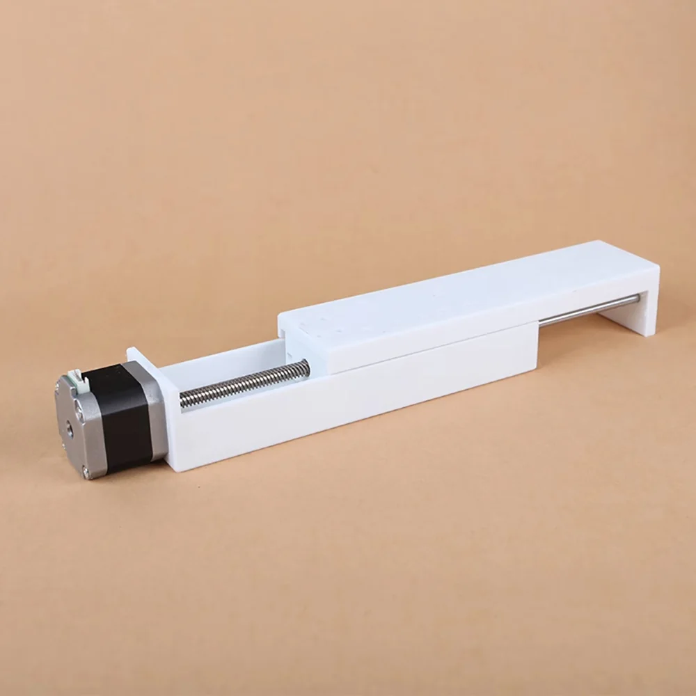 

Stepper Motor Push Rod, Push-Pull Motion Load Strong Thrust Linear Screw Slide Reciprocating Motion 74MM 174MM