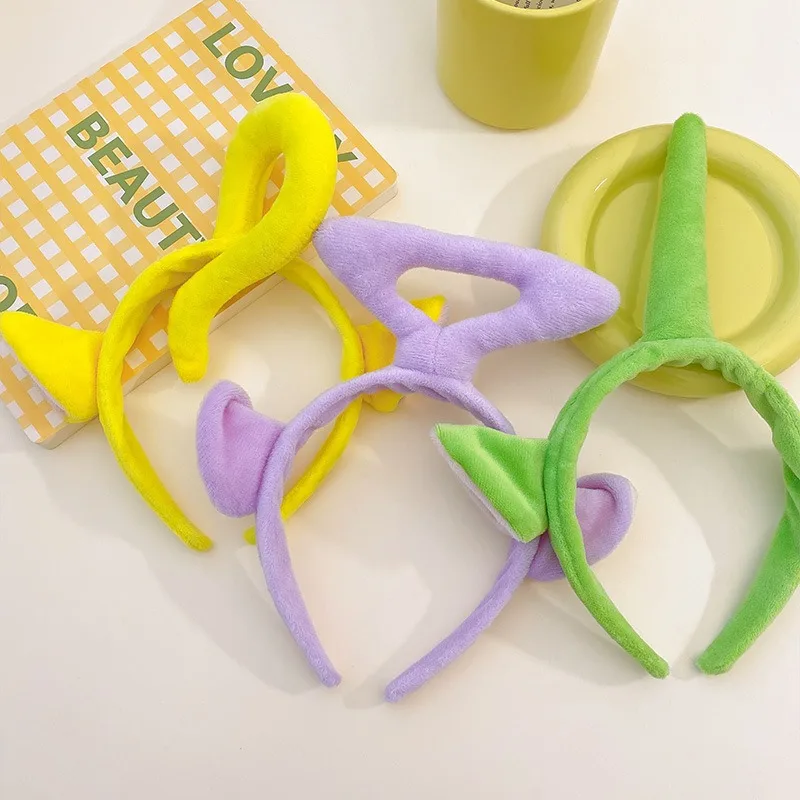 Anime Teletubbies Niedliches Cartoon-Stirnband Haaraccessoire Gesichtsreinigung Make-up Haarband Mädchen Haaraccessoire Party-Requisite Geburtstagsgeschenk – Detail 4