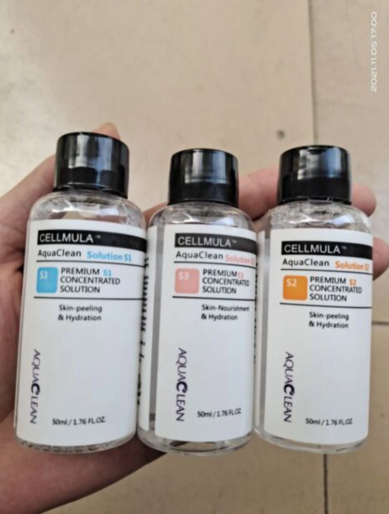 Serum Aqua Clean Peeling Rozwiązanie do twarzy do dermabrazji Hydro Skin Care Beauty Machine (50ml=800ml)