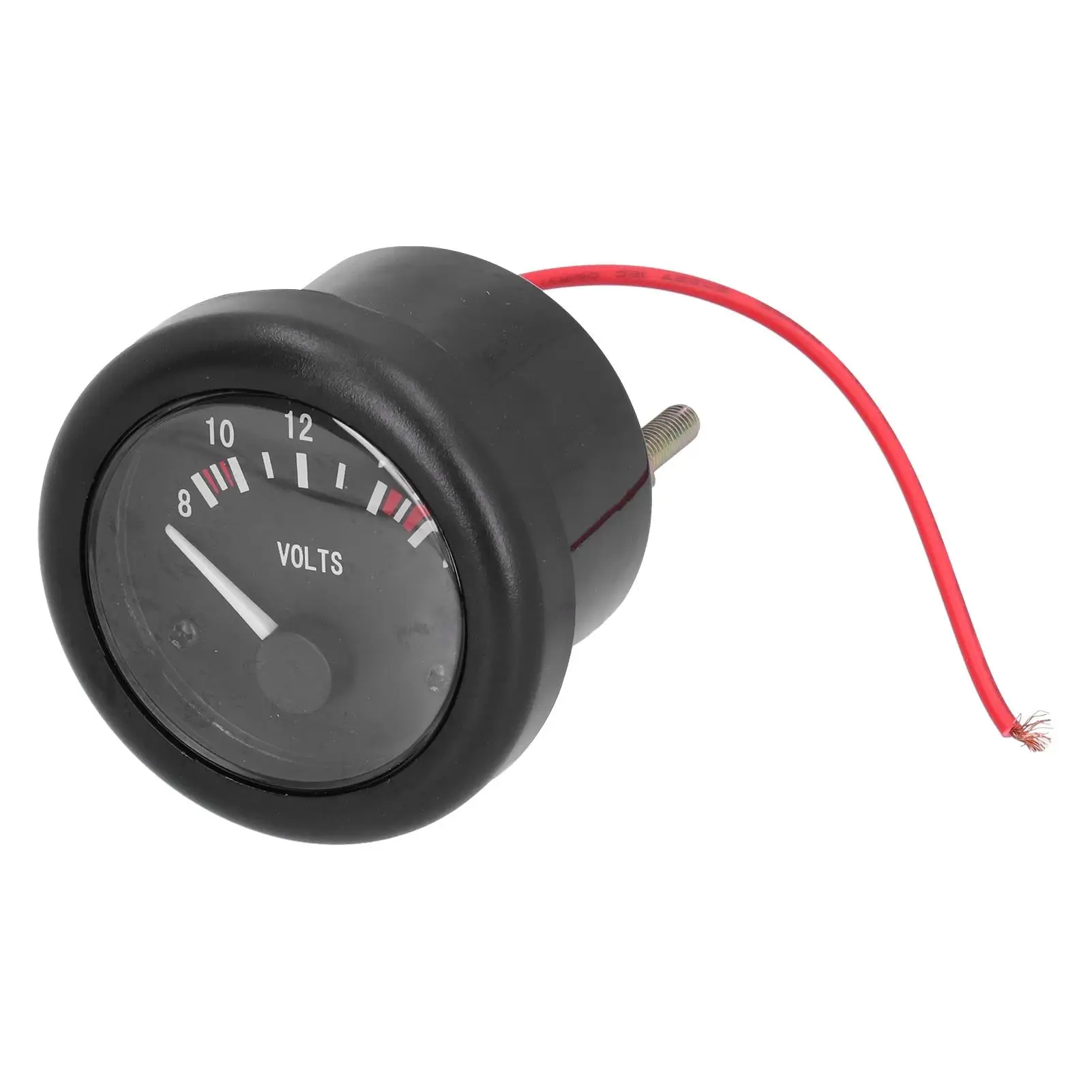 12V 52mm LED Voltmeter Marine Voltage Gauge IP67 Universal for yacht Auto Motor