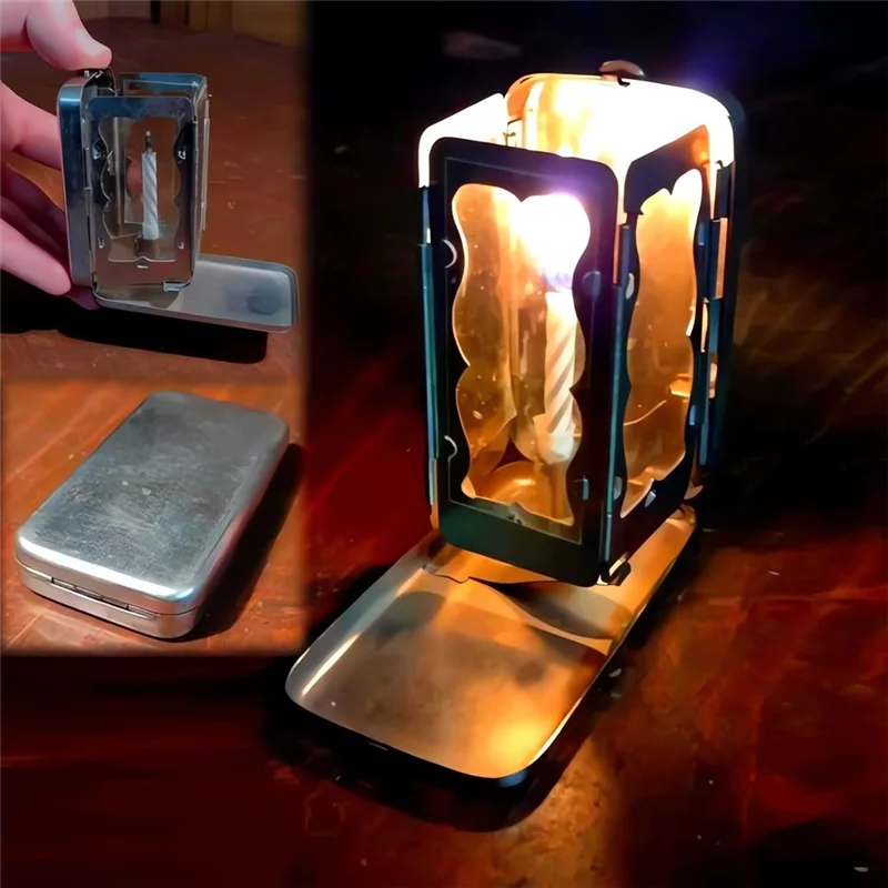 

T99C-Folding Pocket Candle Lantern, Pocket Candle Lantern, Folding Candle Lantern, Folding Pocket Candle Lantern(NO Candle )