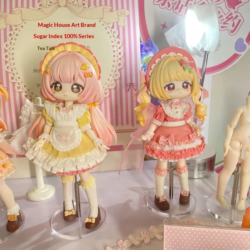 

Moowooart Sugar 100% Series 1/12 Bjd Blind Box Action Figure New Original Trendy Toy Mystery Box Surprise Birthday Gift For Girl