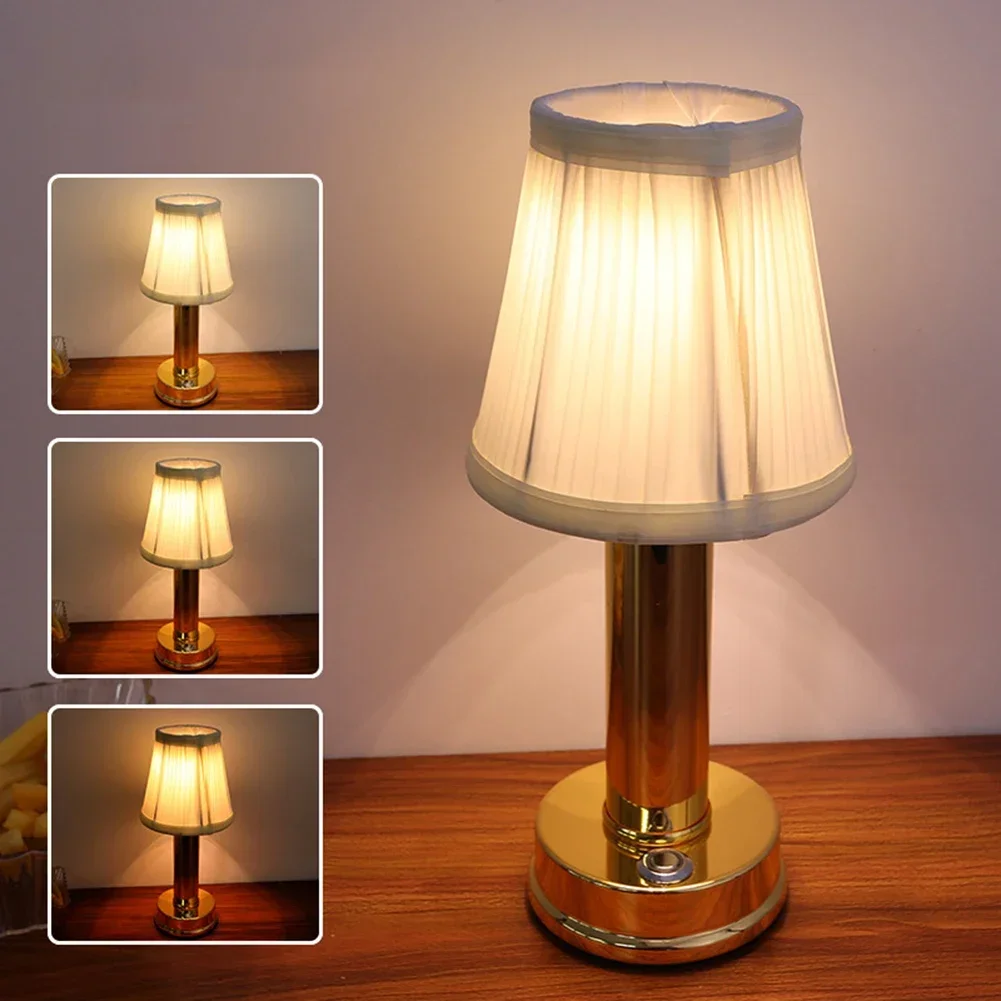 

LED Bedroom Night Lamp Coffee Table Bedside Rechargeable Atmosphere Light for Bar Hotel Stand