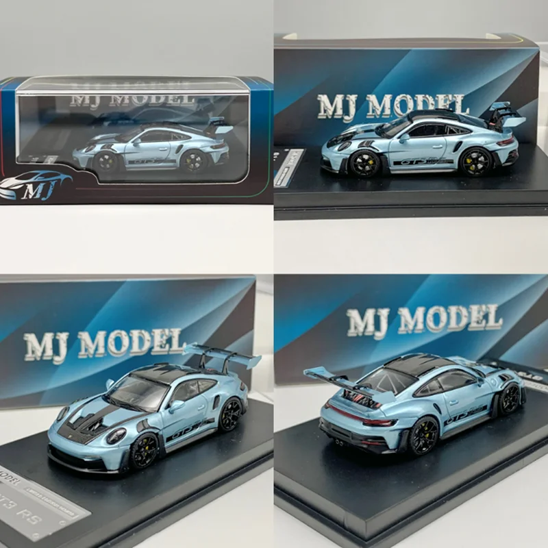 

MJ MODEL Diecast 1:64 Scale 911 GT3RS Alloy Simulation Car Model Souvenirs Collection Adult Boy Gift Static Display