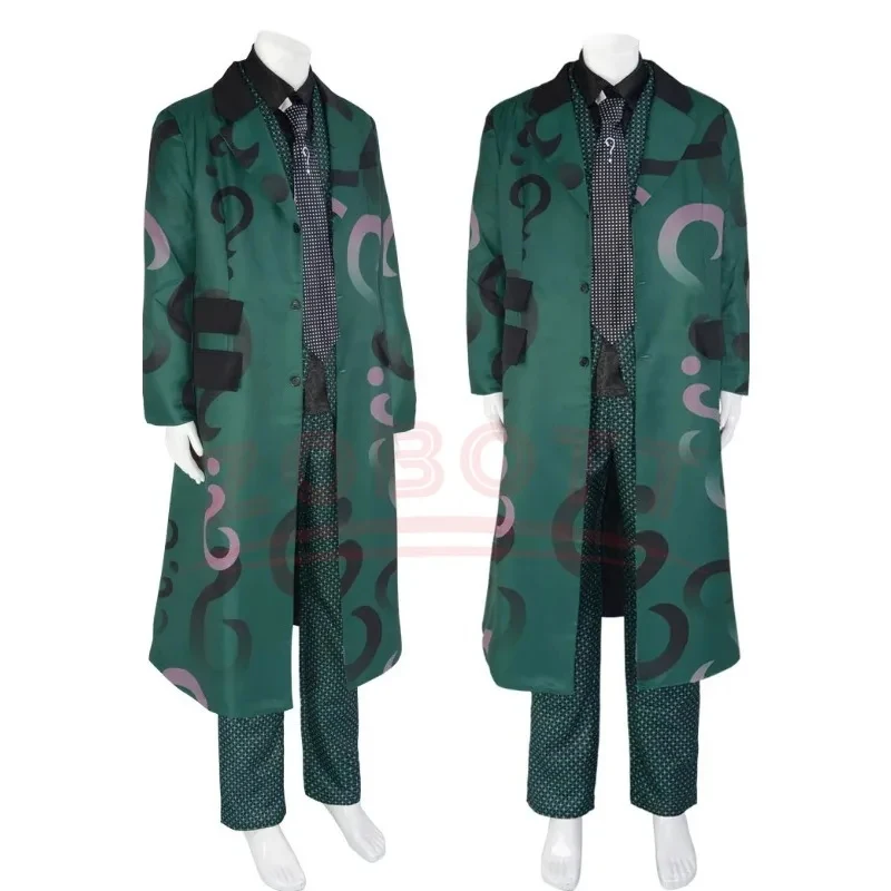 

☆YunCos Gotham Season 5 the Riddler Cosplay Edward Nygma Costume Suit Halloween Christmas Uniform☆