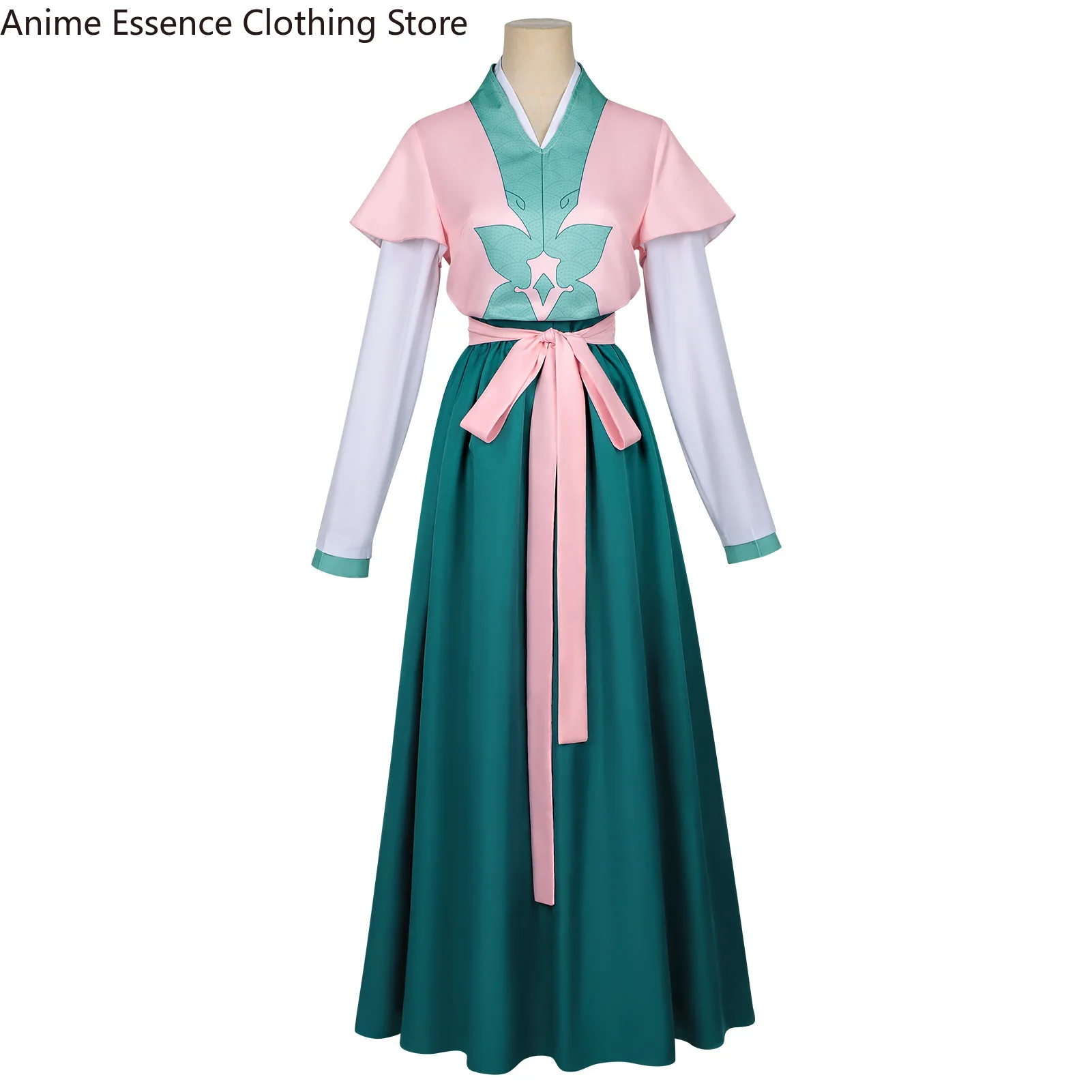 Disfraz de Hanfu estilo antiguo para mujer, ideal para Halloween, fiestas de rol y actuaciones escénicas - Colección Anime Yuehua Huiying Moment