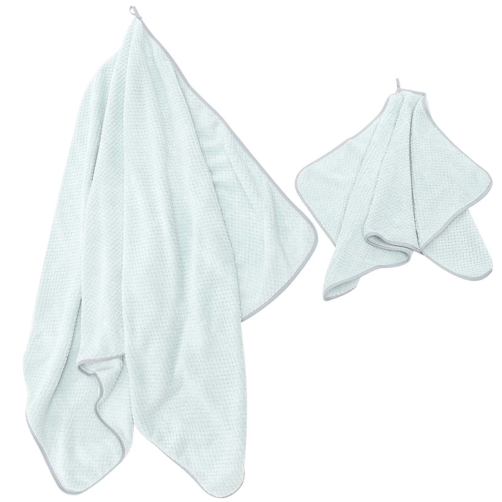

1Set Oversized Bath Sheet Cotton Soft Absorbent Large Bath Towel Lightweight Foldable Bathroom Shower Spa Wrap