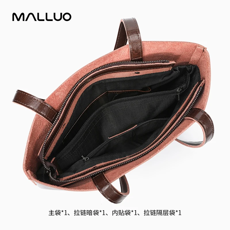 Cow Leather Bags Ladies Genuine Leather Handbags Big Women Bag Large Vintage Female Office Hand Shoulder Bags For Women Tote New