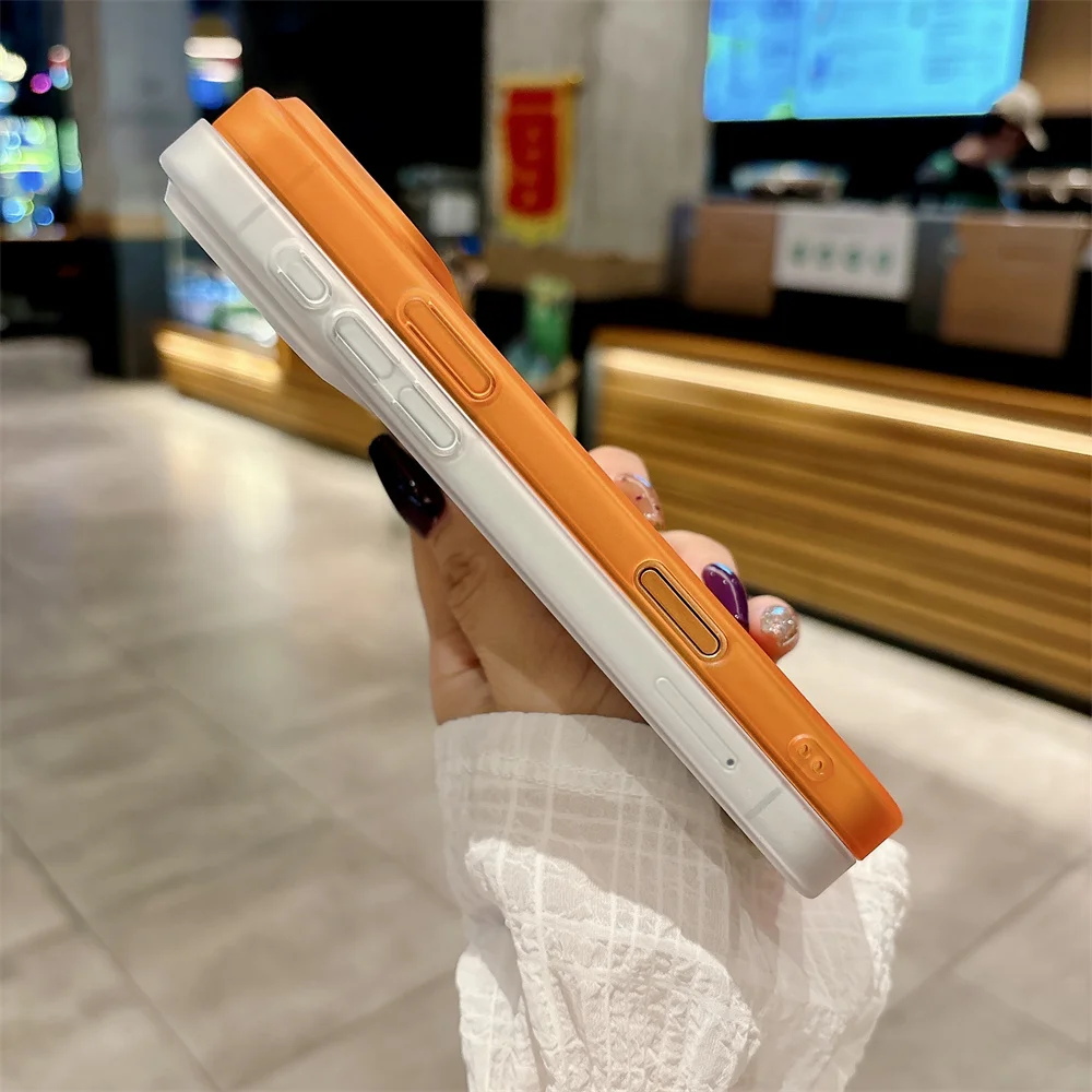 Luxury Translucent Matte Slim Phone Case For iPhone 17 17 Pro Max 17 Pro Shockproof Armor Frosted Ultra Thin Protection Cover - náhled 5