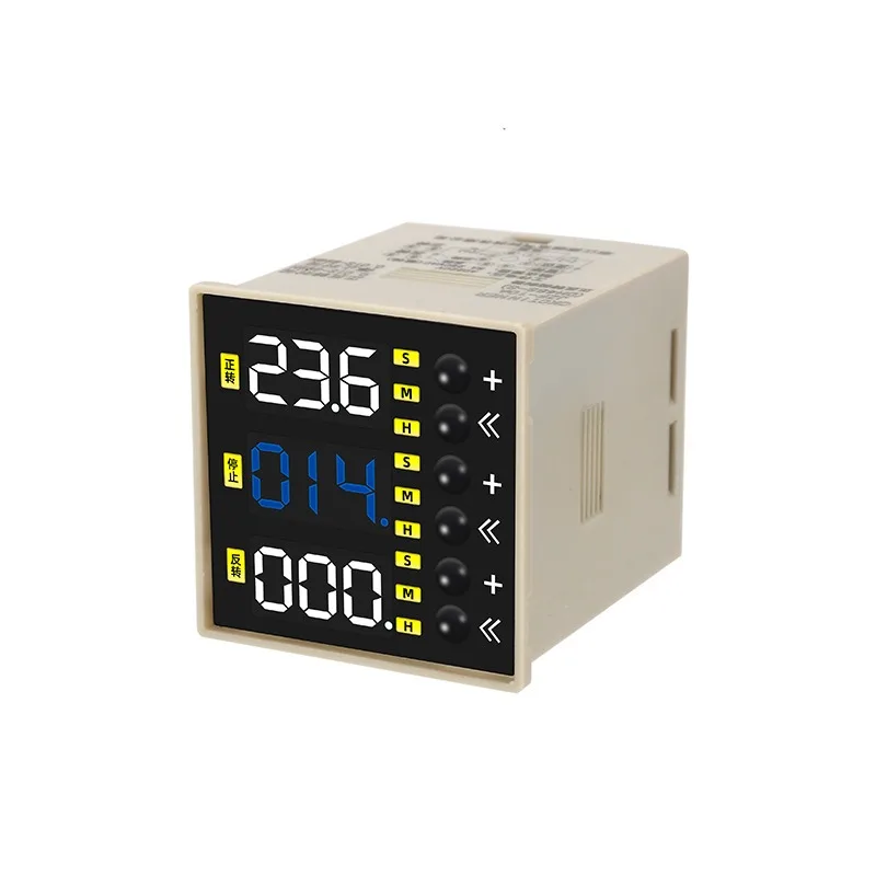 JZF-10 Forward and Reverse Time Relay 220V Adjustable Time Motor Automatic Controller 0.01S-999H