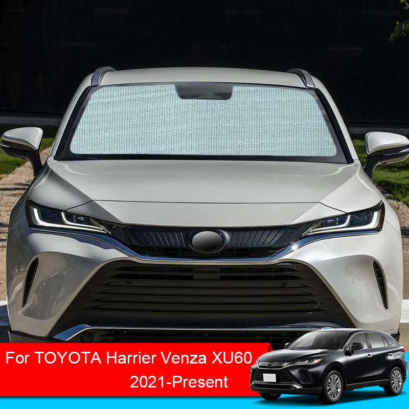 For Toyota Harrier Venza XU60 2021-2025 Sunshades UV Protection Windows Curtain Sun Shade Visor Front Windshield Car Accessories